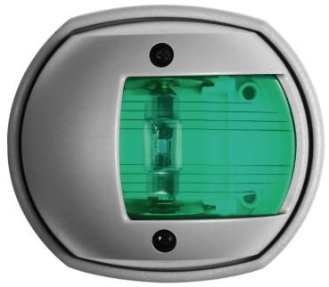 LED Navigationslicht Compact 12 grau