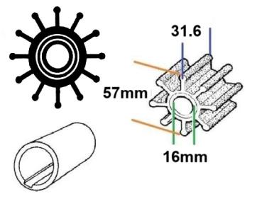 Impeller CEF 500170
