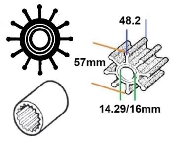 Impeller CEF 500178