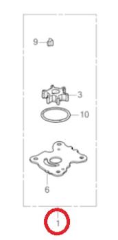 Impellerkit 06192-ZW9-A32