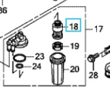 Benzinfilter 16901-ZZ5-003
