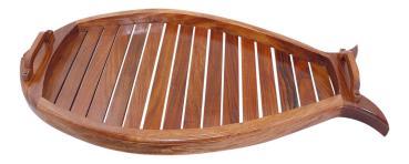 Serviertablett Fisch 2