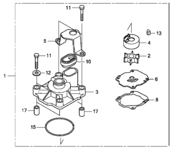 Impellerkit 06193-ZZ3-000